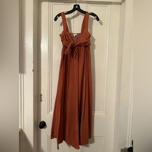 Olivaceous Midi Dress. Size M.